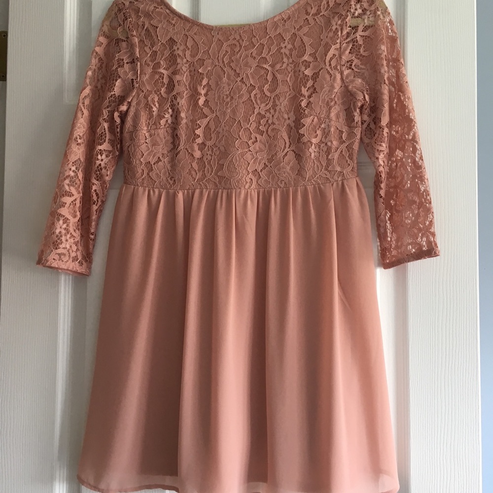 Pink dress